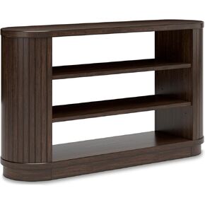 Signature Design by Ashley Korestone 60" Credenza, 58" W x 16" D x 34" H, Dark Brown