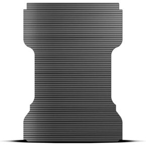 Armordillo USA 8706060 Horizontal Line Rubber Truck Bed Mat - Black Fits 1997-2003 Ford F150 / 1997-1999 F250 Light Duty / 2004 F150 Heritage 6.5 Feet (78") Bed