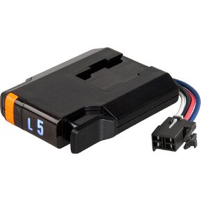 CURT 51126 Discovery Next Time-Delay Electric Trailer Brake Controller, Fully Adjustable, Low Profile, 2-4 Axles, Plug-and-Play