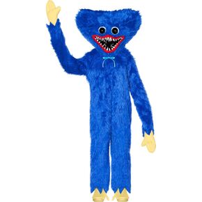 Spirit Halloween Poppy Playtime Adult Huggy Wuggy Costume | Officially Licensed | Complete with Accessories
