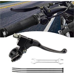 Left Clutch Lever with Wrench,Brake Lever of Motorcycle Parts Keeps Braking System Working,Universal Bicycle/Dirt Bike/Motorcycle Lever Fits 22mm(7/8") Motorcycle Handlebars