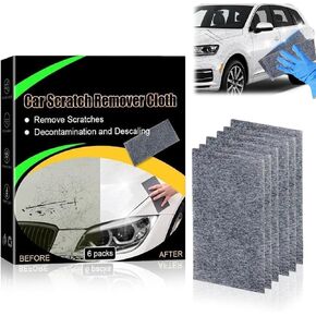 6 PCS-Breathe Green Nano Sparkle Cloth, Nano Sparkle Cloth Car Scratch Remover, Nanosparkle Cloth for Car Scratches, Breath Green Nanosparkle, Nanosparkle Cleaning Cloth for Car Scratches in Kuwait