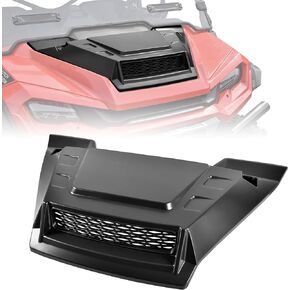 Hood Scoop for Honda Pioneer 1000 3P 5P 6P 2016+, Front Hood Cover Air Intake Kit with Mesh Grille for Honda Pioneer 1000-3 1000-5 1000-6 2016-2024 Accessories