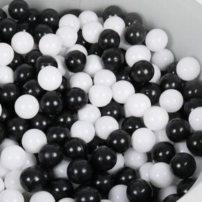 Pack of 50 Ball Pits Balls, 2.2 inches/5.5 cm, BPA Free Plastic Balls Crush Proof Ocean Balls Phthalate Free Toys for Boys Girls Toddlers Indoor Outdoor Game