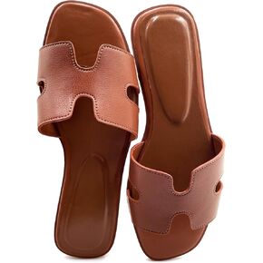 Women's Flat Sandals: Stylish Design, Non-Slip Rubber Sole, Latex Insole for Comfort - Perfect for Shopping, Parties, and Casual Outings - Ideal Gift Choice