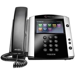 Polycom VVX 601 Corded Business Media Phone System - 16 Line PoE - 2200-48600-025 - AC Adapter (Not Included) - Replaces VVX 600 (Renewed)