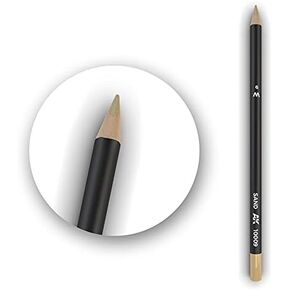 AK-Interactive Weathering Pencil - Sand (Box - 5 Units) - Model Building Paints and Tools # 10009