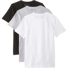 Pact Cool-Stretch Crew Undershirt 3-Pack Black XL