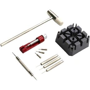 Spring Bar Tool Set,10Pcs Watch Band Repair Tool for Watch Bracelet Strap Link Removal Adjustment and Watch Pins Replacement