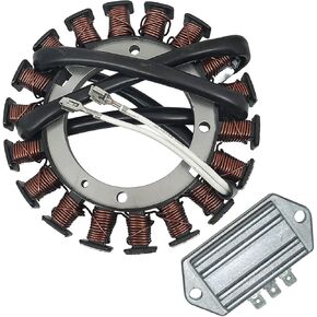 Carbman 237878-S STATOR KIT for KOHLER & OPD 15/20 AMP 54-755-09S, 41-403-09S K241 K301- K341 Lawn Tractor Regulator CH20 CH21 CH22 CH23 CH24 CH25 for John Deere L110 L130 Charging Coil Assembly
