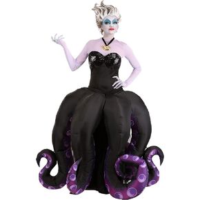 Ursula Inflatable Prestige Adult Costume, Official Disney The Little Mermaid Outfit