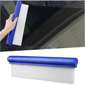 Professional Car Handheld Blade Squeegee, 12.3 inch 3-Layer Silicone T-Bar Water Blade, Automotive Water Wiper for Car Drying, Universal Quick Drying Flexible Squeegee Wiper