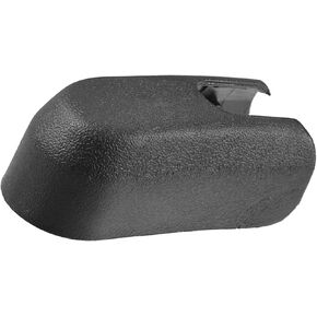 Motoforti Rear Windshield Wiper Arm Nut Cover Cap, for Toyota Highlander 2003-2007, Plastic, Black