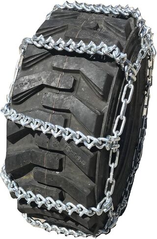 TireChain.com 9.5 28 9.5-28 V-BAR Ladder Tractor Tire Chains set of 2 in Saudi Arabia