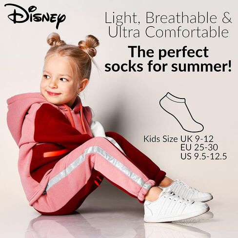 Disney Invisible Socks Girls No Show Minnie Mouse Kids 5 Pack Invisible Socks in Saudi Arabia