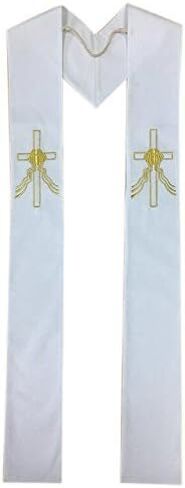 سرق معمودية الكاهن والزفاف مع التطريز الذهبي بالكامل - ذو وجهين in Saudi Arabia