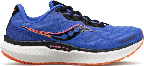 Saucony Women's Triumph 19 Sneaker, Triple Black, 9 in Kuwait
