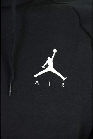 Jordan Nike Mens Jumpman Fleece Pull Over Hoodie Black/White 940108-010-Size X-Large in Saudi Arabia