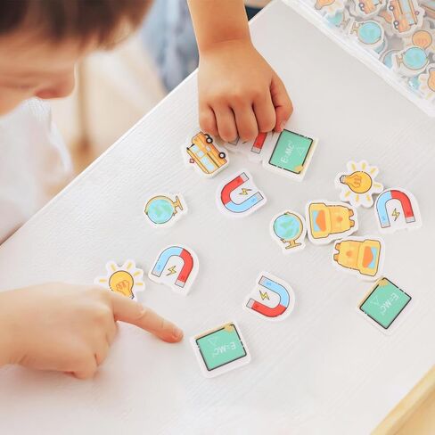 60PCS Back to School Mini Erasers - Bulk Cute Pencil Erasers for Kids Including School Bus Schoolbag Lamp Bulb Pattern for School Supplies Classroom Prizes Student Homework Rewards in Saudi Arabia