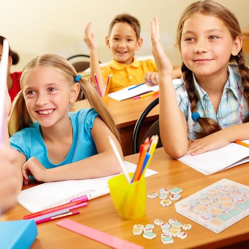 60PCS Back to School Mini Erasers - Bulk Cute Pencil Erasers for Kids Including School Bus Schoolbag Lamp Bulb Pattern for School Supplies Classroom Prizes Student Homework Rewards in Saudi Arabia