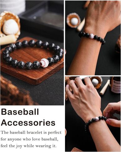 Tarsus Baseball Gifts, Baseball Boy Drip Baseball Bracelet, Baseball Accessories Gifts for Boys Men Team Players in Saudi Arabia