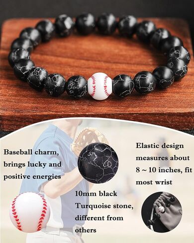 Tarsus Baseball Gifts, Baseball Boy Drip Baseball Bracelet, Baseball Accessories Gifts for Boys Men Team Players in Saudi Arabia