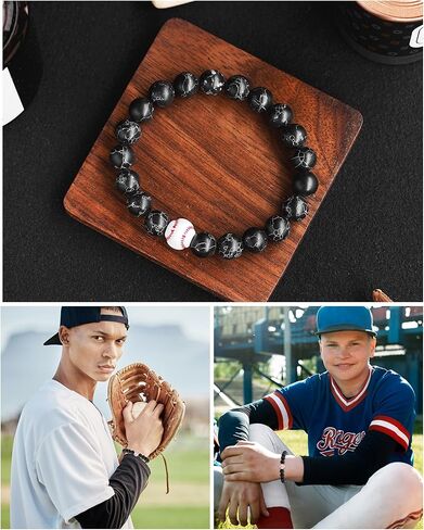 Tarsus Baseball Gifts, Baseball Boy Drip Baseball Bracelet, Baseball Accessories Gifts for Boys Men Team Players in Saudi Arabia