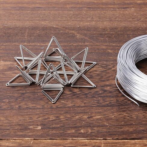 LUTER Aluminum Craft Wire, 98.4ft/ 30m 18 Gauge 1mm Metal Wire Flexible Bendable Crafting Wire for Jewelry Making DIY Crafts Gardening Sculpting in Kuwait