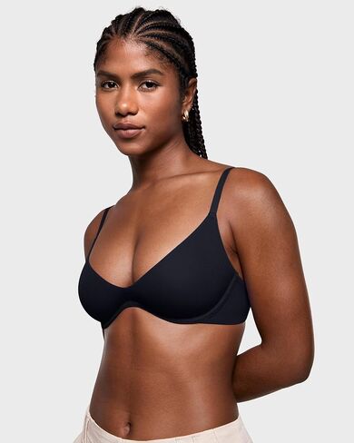 Women's Inbarely Plus Plunge Bra - Unlined Underwire Sexy Demi Balconette Bras in Saudi Arabia