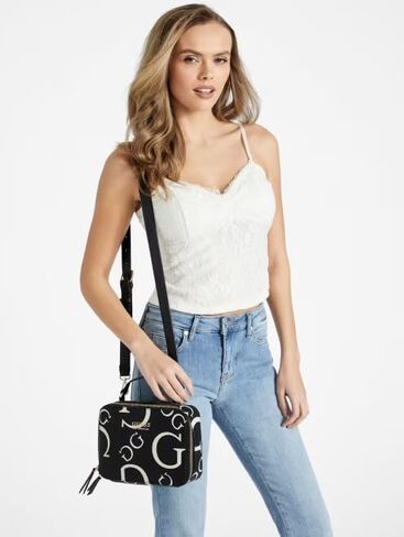 GUESS Factory Longmeadow Logo Crossbody in Kuwait