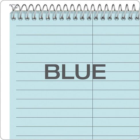 كتاب أمباد ستينو، 6 × 9 بوصة، قاعدة جريج، ورق أزرق وغطاء، 80 ورقة، 12 حزمة (25-286) in Kuwait