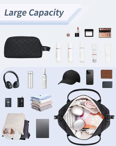 For Spirit Airlines Personal Item Bag 18x14x8 Travel Duffle Bag for Women with Shoe Compartment Carry on Overnight Bag with Toiletry Bag Wet Pocket(Patent Pending) in Saudi Arabia