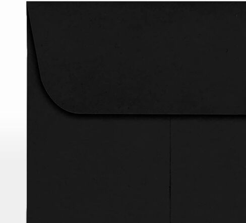 LUXPaper #1 Coin Envelopes | 2 1/4" x 3 1/2" | Midnight Black | 80lb. Text | 50 Qty in Saudi Arabia