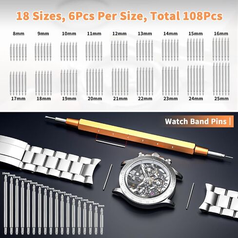 طقم أدوات استبدال بطارية الساعة، طقم إصلاح الساعة من BYNIIUR، أداة إزالة مفتاح الربط الخلفي للساعة، طقم تغيير بطارية الساعة، أدوات ومجموعات إصلاح الساعات in Kuwait