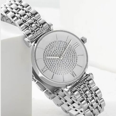Stainless Steel Watch Band, Bracelet Strap Replacement Compatible with Armani Exchange AR Series AR1925, AR1926, AR11091, AR11223 Women's Watches in Saudi Arabia