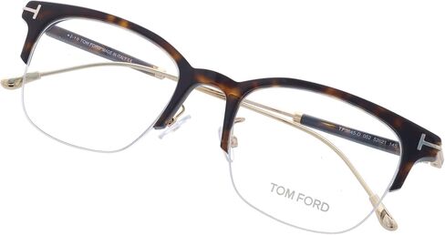 Tom Ford - FT5645-D نظارة طبية رجالية مستطيلة بلون هافانا داكن - 52 ملم in Saudi Arabia