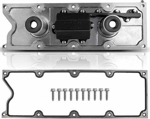 A-Premium Valley Cover Plate Kit with Gasket, Compatible with Chevrolet Corvette 2004 & Cadillac CTS 2004-2005 & Pontiac GTO 2004, V8 5.7L OHV, Replace # 12577927 in Saudi Arabia