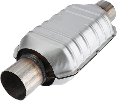 2 قطعة 2.5 "مدخل/مخرج المحول الحفاز العالمي 83166 لسيارة تشيفي سيلفرادو 1500 جي إم سي فورد in Kuwait