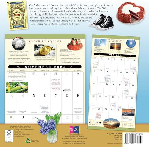 Great Big Grid 2025 Wall Planner, 17-Months Calendar Planner: August 2024 - December 2025, 12" x 12" in Saudi Arabia