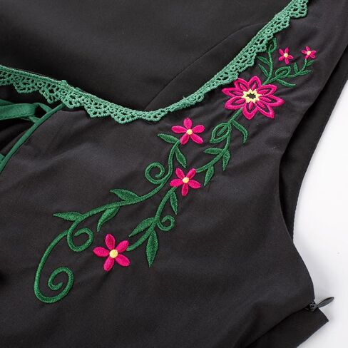 Scarlet Darkness Oktoberfest Costume for Women Bavarian Dirndl Dress German Outfit in Saudi Arabia