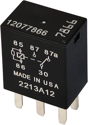 12077866 12VDC 35A 5Pins Roewe ممسحة GL8 Luzun Kaiyue Regal السيارات القرن مضخة زيت التتابع in Kuwait