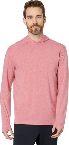 tasc Performance Carrollton L/S Hoodie Punch Heather LG in Saudi Arabia