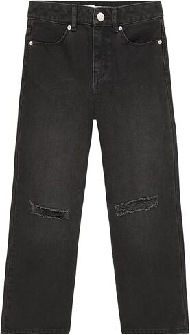 Calvin Klein Girls' Wide Leg Super Soft Denim Jeans in Saudi Arabia