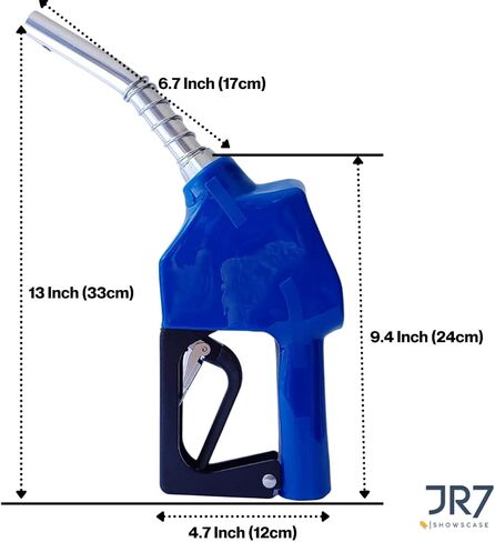 Blue Fuel Nozzle with 3/4 inlet and 13/16 inch outlet auto shut of in Saudi Arabia