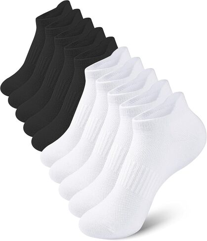 10 Pairs Kids Socks for Boys Girls Low Cut Athletic Ankle Socks Half Cushioned Crew Cotton No Show Socks in Saudi Arabia