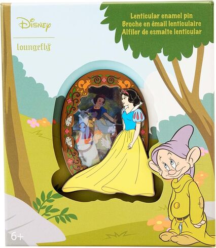 دبوس تجميع قياسي من Loungefly Disney Snow White عدسي بمقاس 7.62 سم in Saudi Arabia