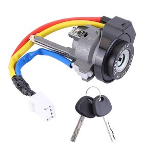 81450-34190 Ignition Switch Lock Cylinder w/Illuminated for 2014-2019 Kia Soul 1.6L 2.0L Ignition Lock Cylinder with 2 Key 8145034190