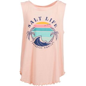 Salt Life Girl's Paradise Bound Youth Classic Fit Tank