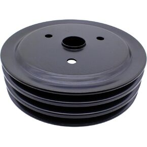 1 Pcs Crankshaft Pulley Triple-Groove SWP Short Water Pump Compatible with Small Block Chevy SBC 262 265 267 283 302 305 307 327 350 400