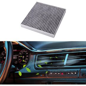 Premium Cabin Air Filter Includes Activated Carbon, Auto Compartment Air Filters, CP134, CF10134 Car Fresh Breeze Air Filter Replacement for Honda, Acura, Civic, CR-V, CSX, ILX, MDX, AT134